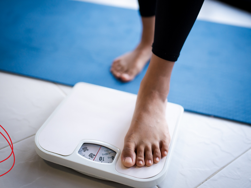 Stepping on scales